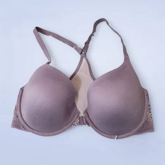 Body by Victoria's Secret Dusty Lavender Racerback Demi Bra - Size 32DD - Picture 1 of 6